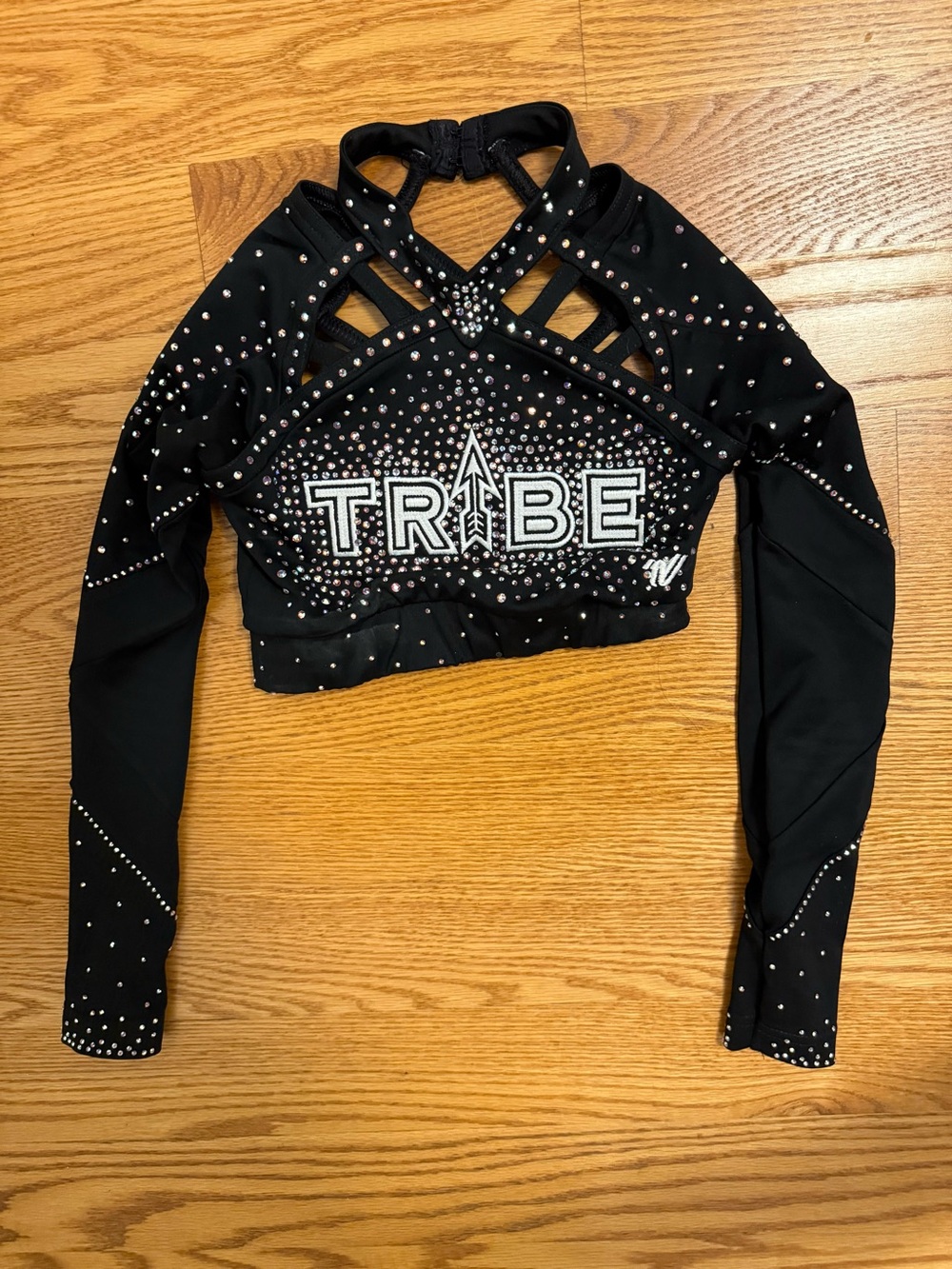 Tribe athletics cheer uniform youth medium top only